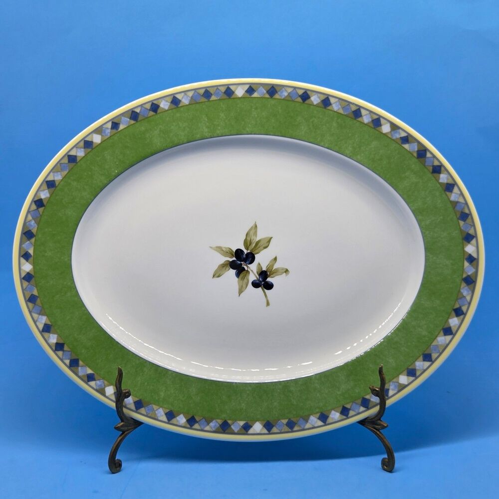 Royal Doulton Carmina 13" Oval Serving Platter Unused Condition